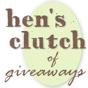 hens clutch of giveaways button