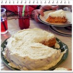 April fools day spaghetti cake