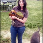 Me and My Rooster Mr. Puff 2011