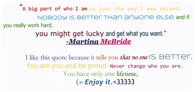 martina mcbride quote