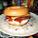 bacon bagel