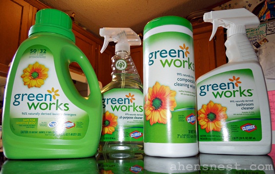 Green Works cleaners