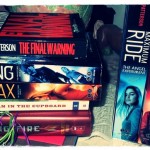 my daughter's stack of books