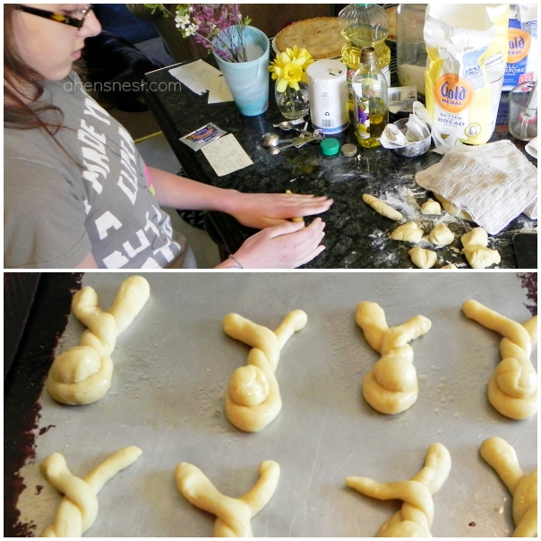shape bunny buns