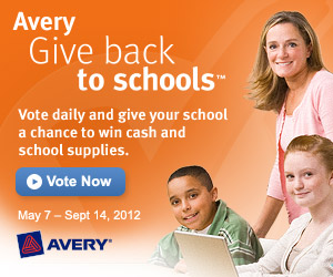 Avery Give Back to Schools