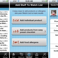 Recalls Plus app