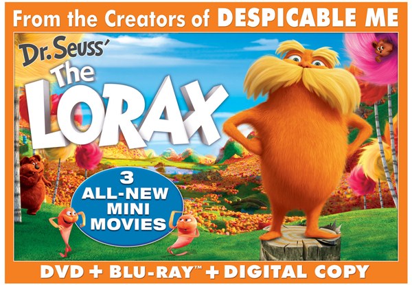 The Lorax Blu-ray Box Art 2012
