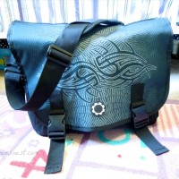 Maori Night DadGear messenger diaper bag for guys