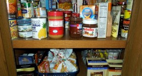 our pantry cupboard