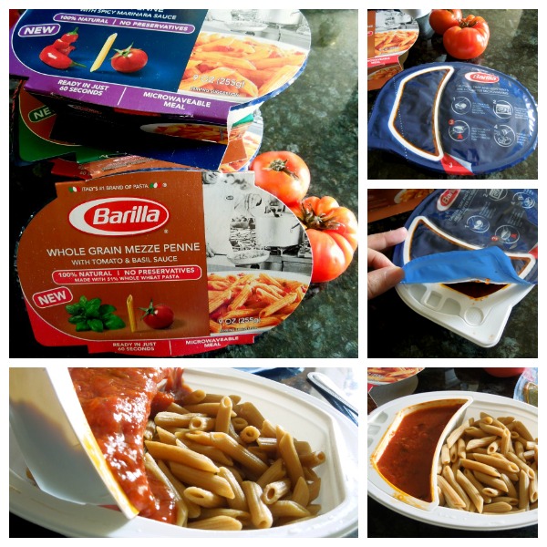 Barilla microwaveable meals