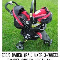 Eddie Bauer 3-wheel travel system giveaway