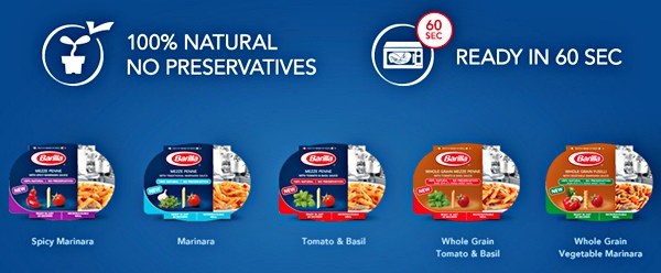 barilla microwaveable meals