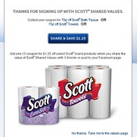 shared values coupon