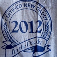 certified new dad tshirt