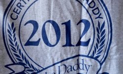 certified new dad tshirt