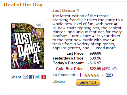 Amazon-Gold-Box-Just-Dance-4-deal