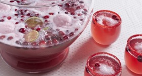 wine cranberry spritzer punch recipe