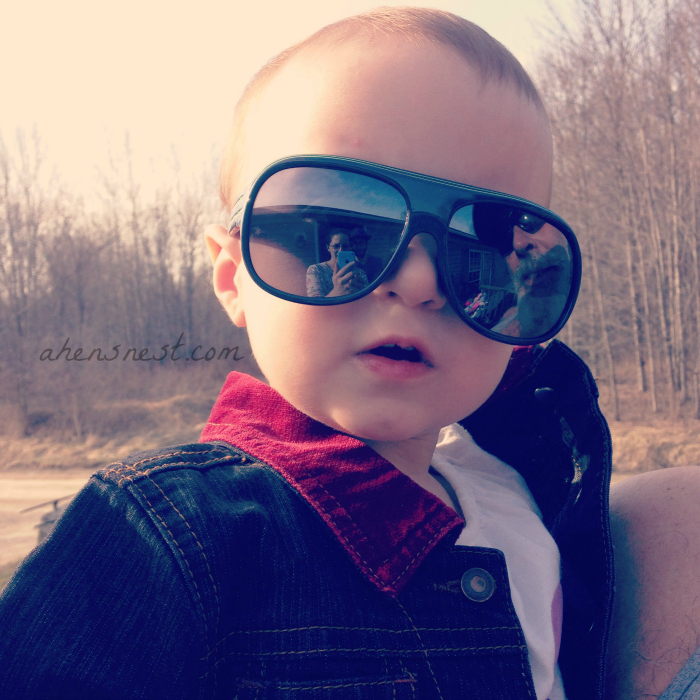 cool sunglasses grandbaby