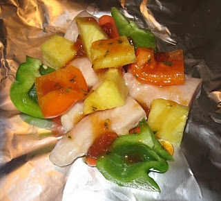 chicken pineapple packets