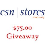 win a $75.00 shopping spree from CSNStores.com