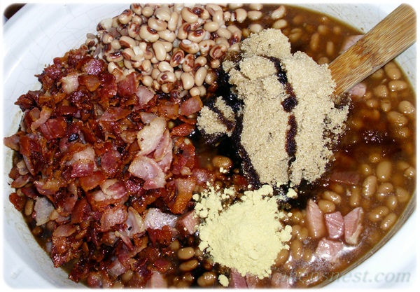 baked beans bacon