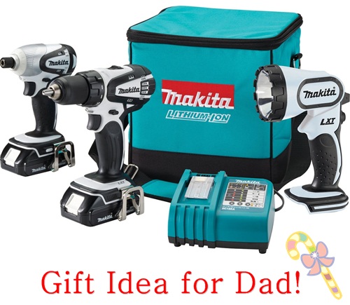 Makita Lithiom-Ion cordless drill gift idea dads