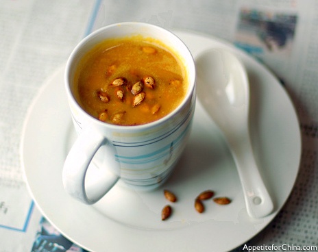Tea-Scented Pumpkin Soup