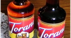 Torani flavored syrup