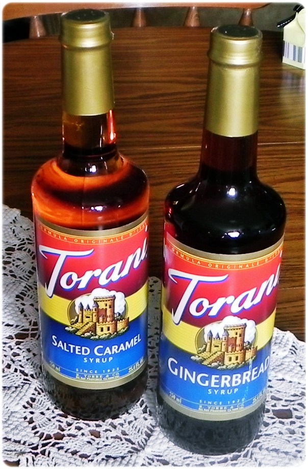 Torani flavored syrup