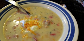 potato bacon bean soup