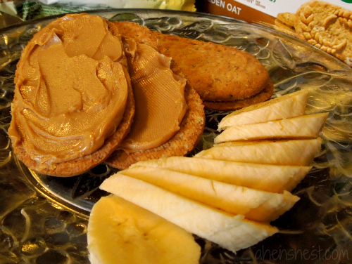 belVita Golden Oat biscuit with peanut butter