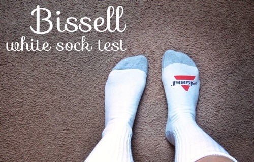 bissell white sock test campaign