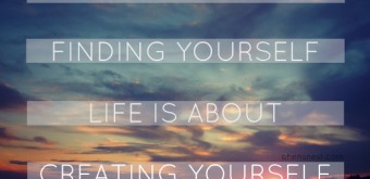 creating yourself quote