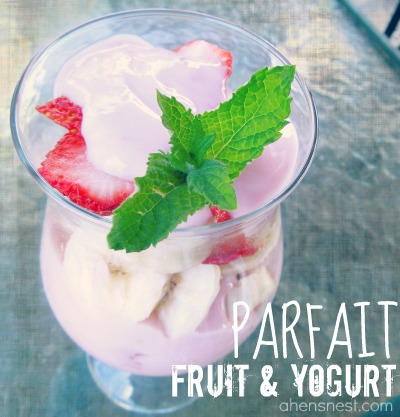 yogurt fruit parfait