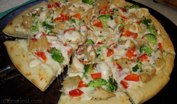 chicken alfredo pizza recipe