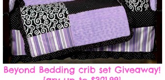 Beyond Bedding crib set giveaway