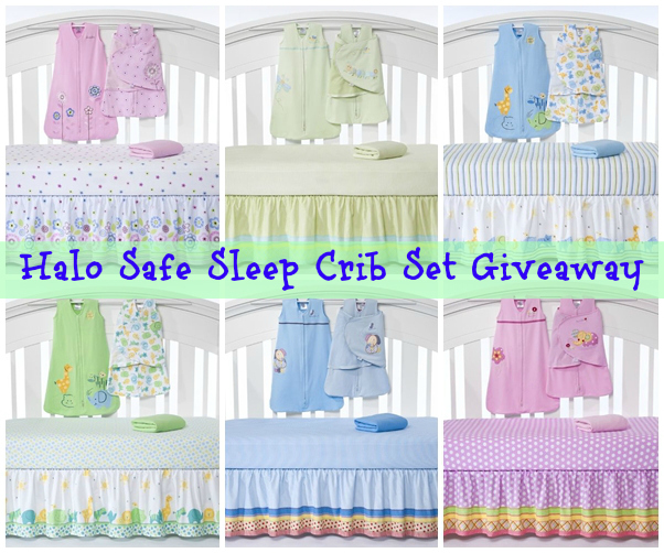 Halo Safe Sleep crib set giveaway