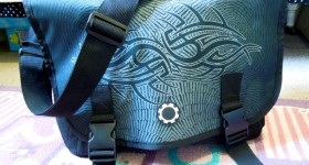 Maori Night DadGear messenger diaper bag for guys