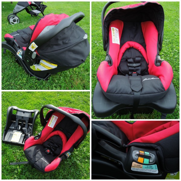 Eddie Bauer carseat and base