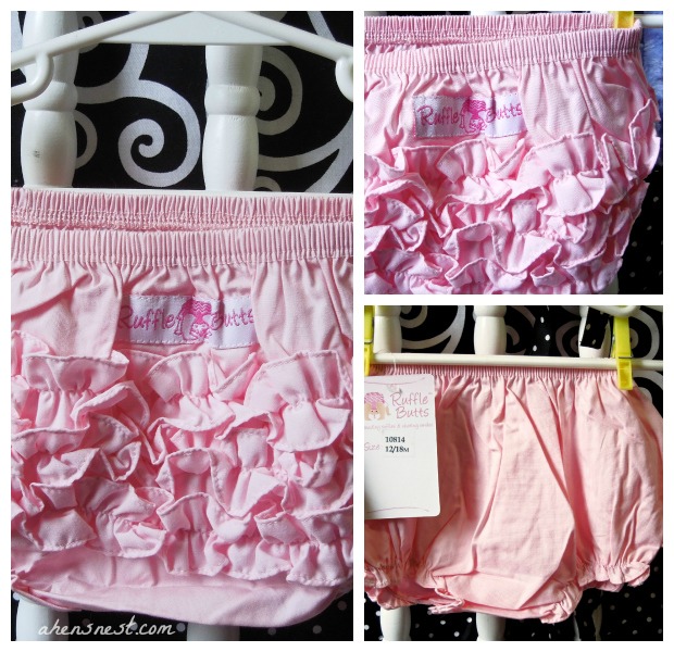 ruffle butts baby bloomers