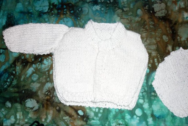 knitting sweater baby