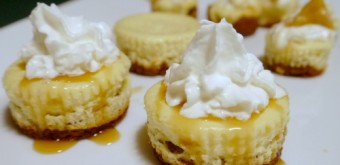 Caramel Molasses Cheesecakes