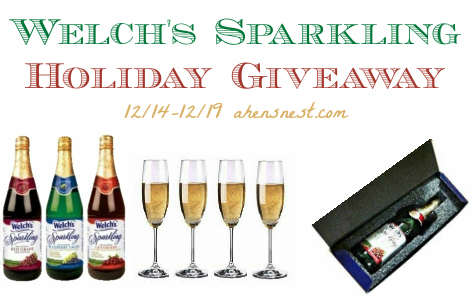 Welch's Sparkling holiday giveaway