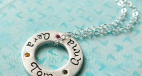 circle of love necklace by isabelle grace