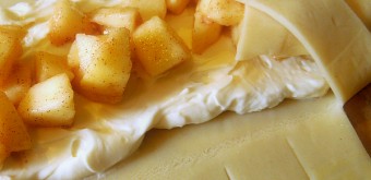 cream cheese apple braid