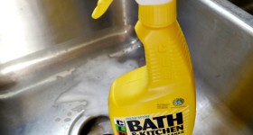 CLR bathroom kitchen cleaner review