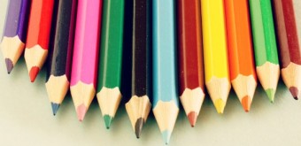 Coloured pencils