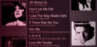 valentine's day playlist HTC phone