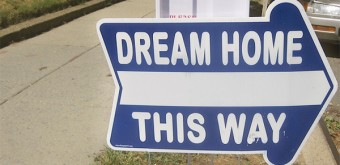 dream home sign