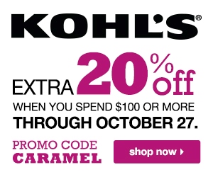 Kohls Department Stores Inc - October deals and coupon codes